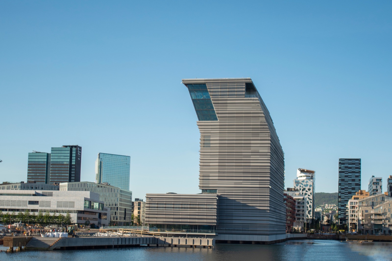The Munch Museum (Lambda) in the Bjørvika district